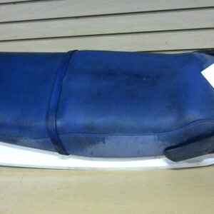 1989 Kawasaki TS 650 OEM Blue Seat Assembly  53001-3710-MD