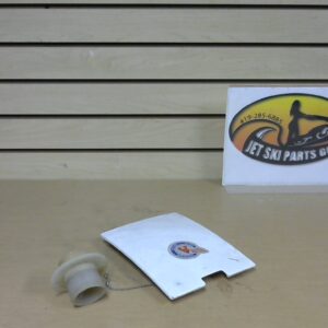 1987 Kawasaki X2 650 Tank Cover Cap Assembly White 14024-3731-8C