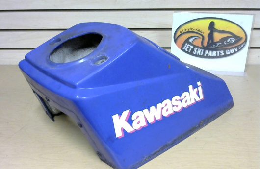 1993 Kawasaki TS 650 Handle Tower Cover Blue 14024-3758-TR