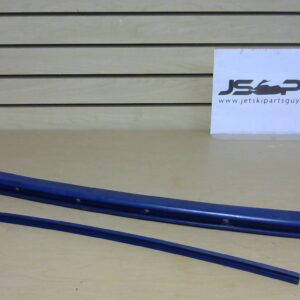 1993 Polaris SL 650 Blue Rear Bumper Trim Rub Rail Assembly Set 5521295-157 5521293-157