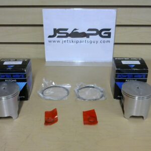 OE Power Wave Kawasaki Piston Set with Rings 750 cc 1 13001-1713-1 13001-3722-1