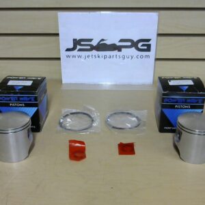 OE Power Wave Seadoo Piston Set with Rings 650 Standard  290887060