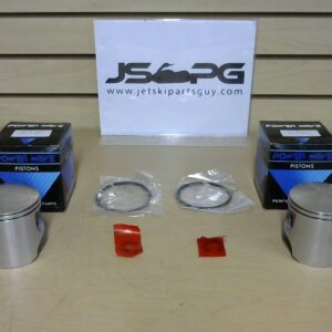 OE Power Wave Seadoo Piston Set with Rings 650 cc 0.5 290887062