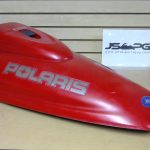 2000 Polaris Virage TX 1200 Nice Front Storage Engine Compartment Cover Red 5433710-310
