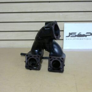 2000 Yamaha GP 800 Exhaust Muffler Manifold Assembly 66E-14711-10-8P